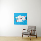 Niedlicher Cartoon Wandteppich (Beispiel (Horizontal))