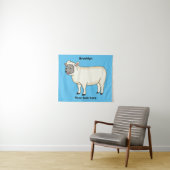 Niedlicher Cartoon Wandteppich (Beispiel (Horizontal))