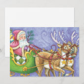 Niedlicher Cartoon Weihnachten (Vorne/Hinten)