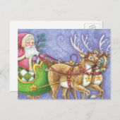 Niedlicher Cartoon Weihnachten (Vorne/Hinten)