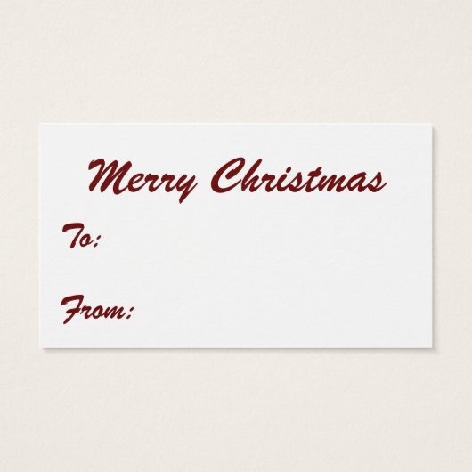 Niedlicher Cartoon Weihnachten (Rückseite)