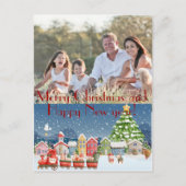 Niedlicher Cartoon Weihnachten Foto (Vorderseite)