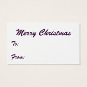 Niedlicher Cartoon Weihnachten, glaube ich an den (Rückseite)