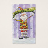 Niedlicher Cartoon Weihnachten, glaube ich an den (Vorderseite)