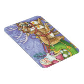 Niedlicher Cartoon Weihnachten Magnet (Rechte Seite)