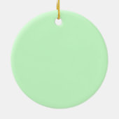 Niedlicher Cartoon Weihnachten und Freunde Weihnac Keramikornament (Hinten)