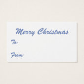 Niedlicher Cartoon Weihnachts Angel Halo mit Joy B (Rückseite)