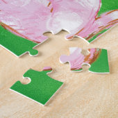 Niedlicher Cartoon Weihnachtskatzenruhe Puzzle (Seite)