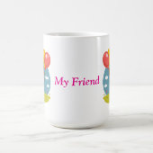 Niedlicher Cartoon Welpe Holloons Kaffeetasse (Mittel)