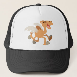 Niedlicher Cartoon Winged-Camel-Hut Truckerkappe