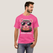 Niedlicher Cartoon Wombat Lover Funny Wombat Austr T-Shirt (Vorne ganz)