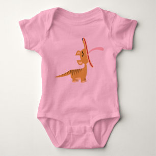 Niedlicher Cartoon Yawning Thylacine Baby T - Shir Baby Strampler
