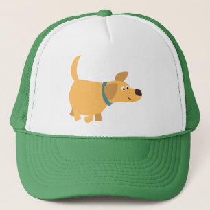 Niedlicher Cartoon Yellow Labrador Hat Truckerkappe