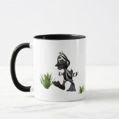 Niedlicher Cartoon Zebra Duck Tasse (Links)