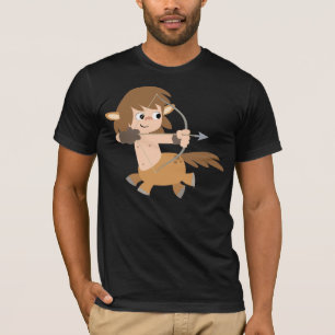 Niedlicher Cartoon-Zentaur-Schütze-T - Shirt