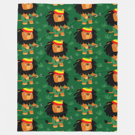 Niedlicher Cartoon Zion Fleecedecke