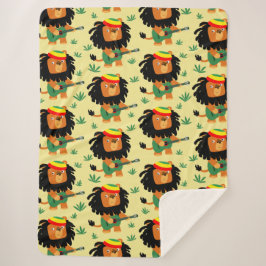 Niedlicher Cartoon Zion Sherpadecke