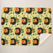 Niedlicher Cartoon Zion Sherpadecke (Vorderseite (Horizontal))