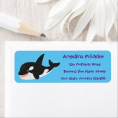 Niedlicher Cartoon zur Illustration von Wal (Insitu)