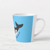 Niedlicher Cartoon zur Illustration von Wal Milchtasse (Rechts)