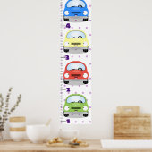 Niedlicher Cartoon zur Veranschaulichung Poster (Küche)