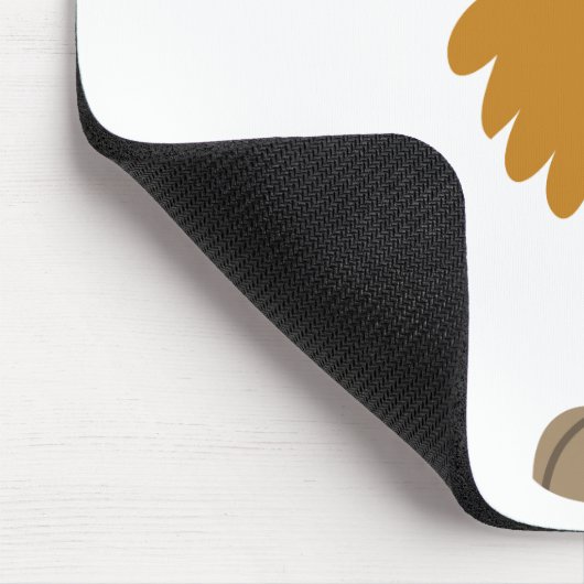 Niedlicher Cartoon Zwei-Humpte Kamelmousepad Mousepad (Ecke)