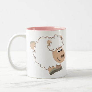 Niedlicher Cartoon Zweifarbige Tasse