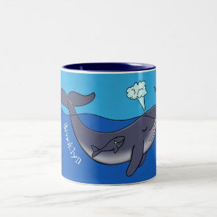 Niedlicher Cartoon Zweifarbige Tasse