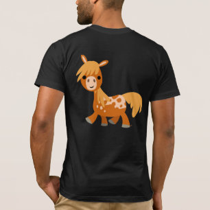 Niedlicher Cartoonappaloosa-Pony-T - Shirt