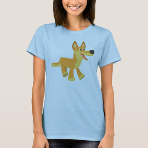 Niedlicher Cartoondingo-Frauen-T - Shirt