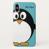 Niedlicher CartoonPenguin - iPod-Touch Case-Mate iPhone Hülle (Rückseite)