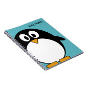 Niedlicher CartoonPenguin Notizblock (Rechte Seite)