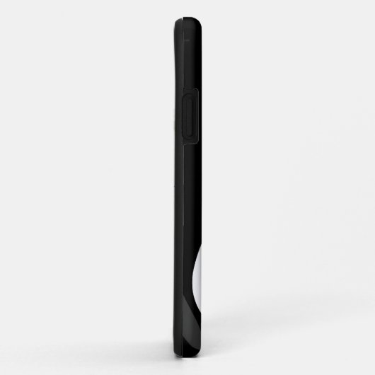 Niedlicher CartoonPenguin Schwarzweiss Case-Mate iPhone Hülle (Hinten/Rechts)