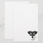 Niedlicher CartoonSchnauzer! Briefpapier (Vorne/Hinten)
