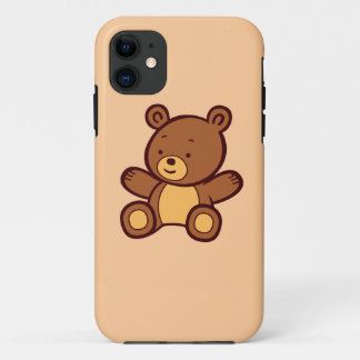 Niedlicher Cartoonteddy-Bär iPhone 5 kaum dort Case-Mate iPhone Hülle
