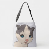 NIEDLICHER CAT ART KITTEN TASCHE (Rückseite)