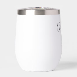 Niedlicher Cat Cartoon Black White Winking Kitty