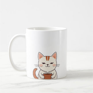 Niedlicher Cat Drink Kaffeekocher Tasse