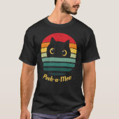 Niedlicher Cat Face Flüchtige Blick a Mew T - Shir T-Shirt (Vorderseite)