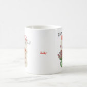 Niedlicher Cat Fun Zitat Pawsitiv diesen Namen Got Kaffeetasse (Mittel)