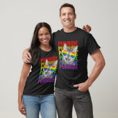 Niedlicher Cat Gay Pride Regenbogen Flag Sonnenbri T-Shirt (Unisex)