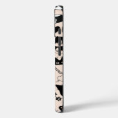 Niedlicher Cat Lovers Musterbeispiel Case-Mate iPhone Hülle (Rückseite / Links)