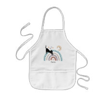 Niedlicher Cat Rainbow Unicorn Individuelle Name