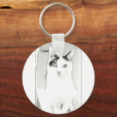 Niedlicher Cat Schlüsselanhänger (Vorderseite)