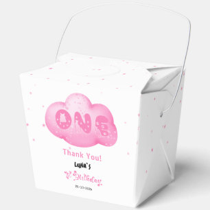 Niedlicher Cat Schriftart Wasserfarbe Rosa Wolke 1 Geschenkschachtel