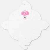 Niedlicher Cat Schriftart Wasserfarbe Rosa Wolke 1 Geschenkschachtel (Ungefaltet)