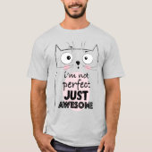 Niedlicher Cat T - Shirt (Vorderseite)