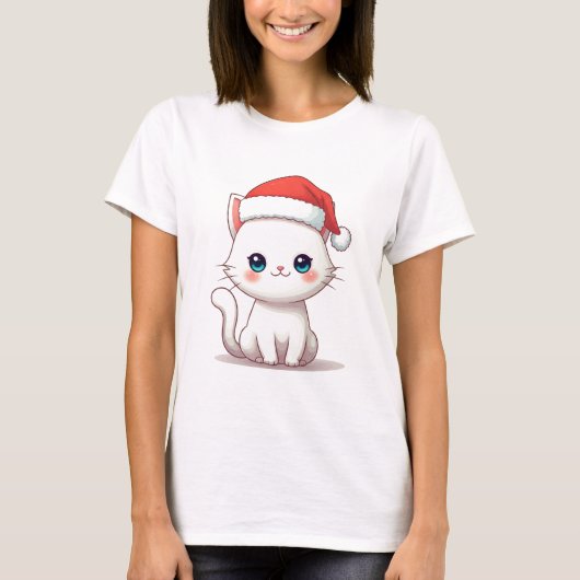 Niedlicher Cat T - Shirt (Vorderseite)