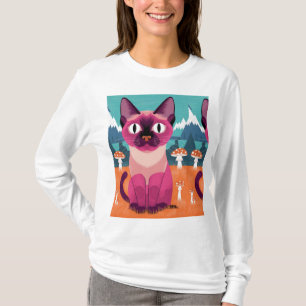 Niedlicher Cat T - Shirt - Feline Fun Design
