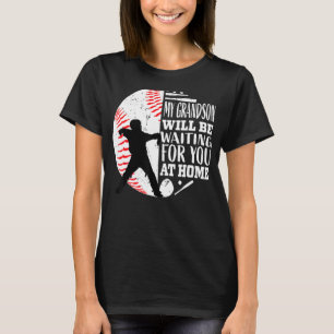 Niedlicher Catcher Oma Opa Grandson Zitat Graphi T-Shirt